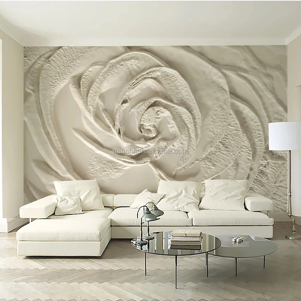 Làm mới phòng khách với giấy dán tường 3D với hoa trắng tinh khôi giúp tăng thêm vẻ đẹp và phong cách cho không gian sống của bạn. Mẫu giấy dán tường này thích hợp cho phòng khách với phong cách trang trí hiện đại và sang trọng. Đón nhận sự thay đổi phong cách và trang trí tuyệt vời cho không gian sống của bạn.
