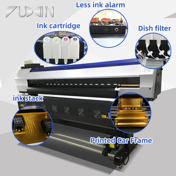 Digital Textile Inkjet Printer Large Format Printing Machine Plotter