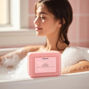 Beauty Big Size Soap with Turmeric Vitamin C Vitamin C for Smooth Delicate Skin Brightening Cleansing Nourishing Body Soap Bar