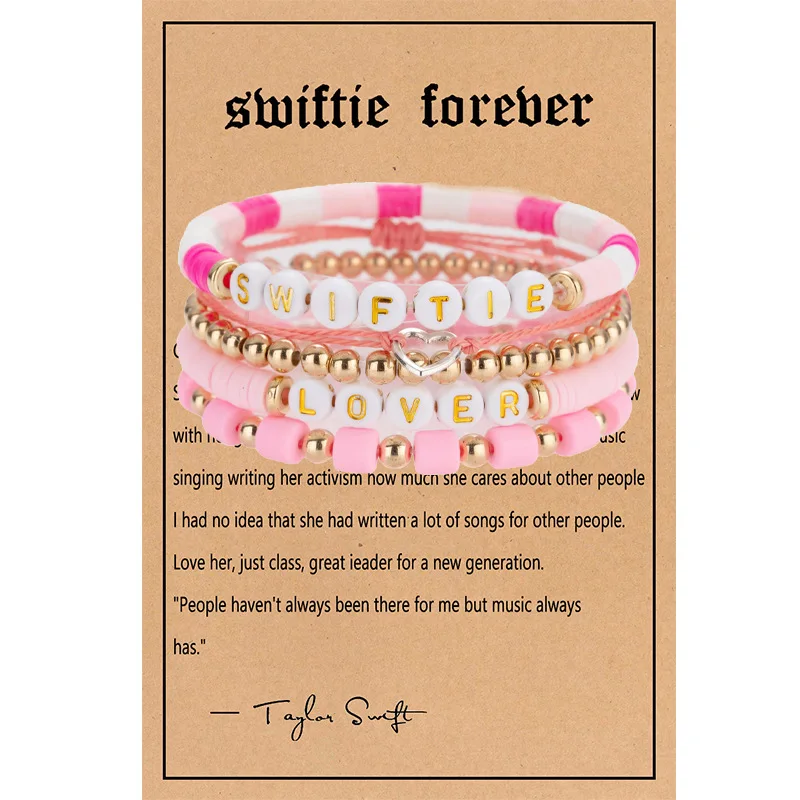 Fashion Designer Bohemian Charm Sets Swiftie Friendship Bead Bracelet
