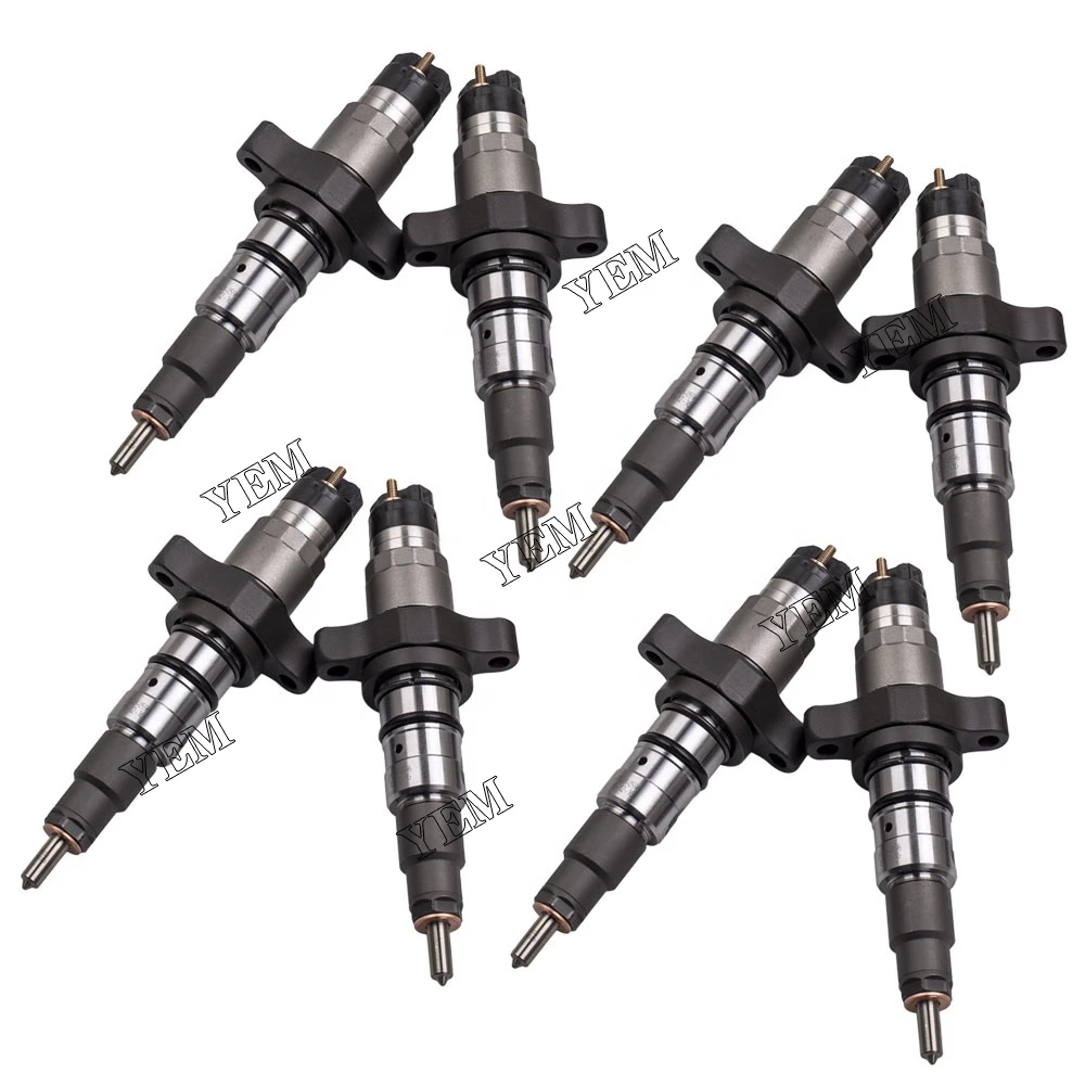 China Supplier 6PCS Fuel Injector 0986435503 for 2003-2004 for Dodge Ram Fit for 5.9L Engine