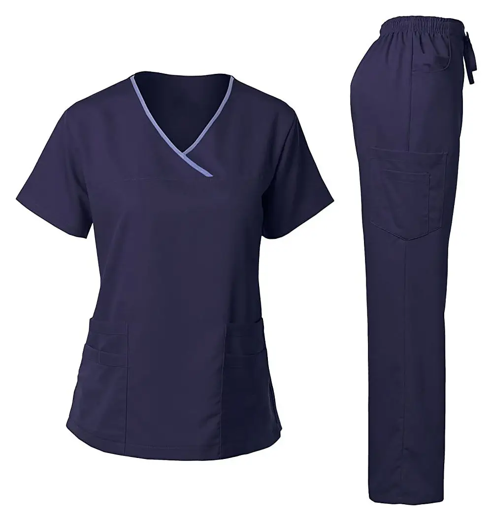 Hot Sale Medical Scrubs Uniforms Women Scrub Nurse Uniform Sets For ...