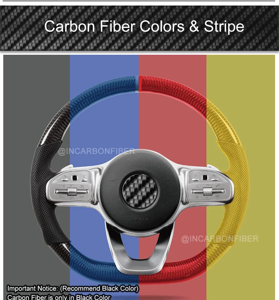 Vw Polo Carbon Fiber LED Steering Wheel: Explore Details