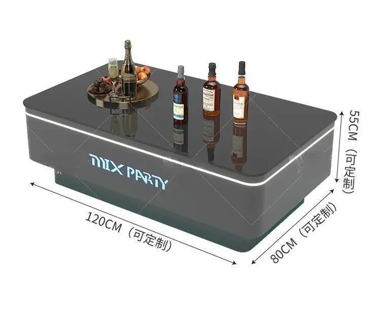 Прохладный бар мебель/ночной клуб/светодиодный кубический стол кальян мебель для гостиной диван набор столов