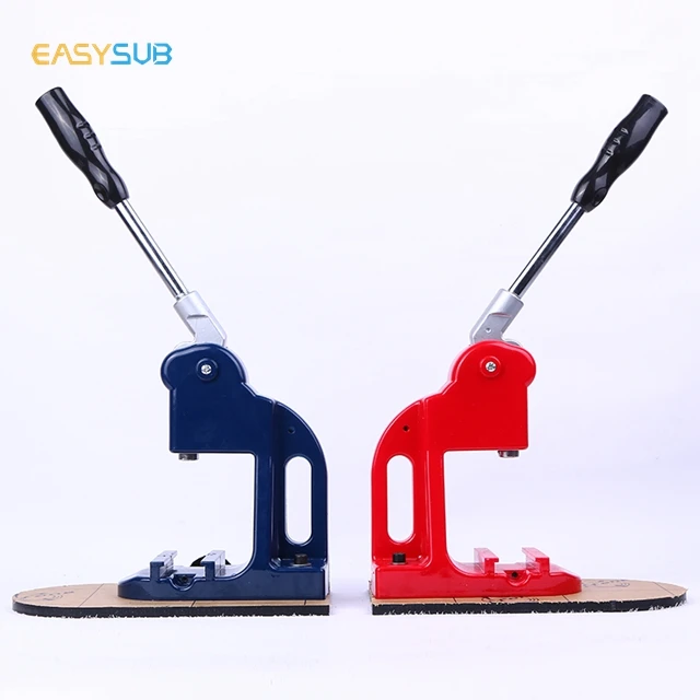 Ручное нажатие машина для изготовления металлических значков монет установка вставки круглых кнопок