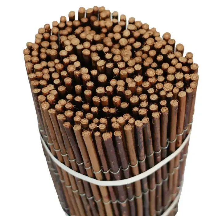 China Supplier the Latest Version Garden Wicker Fence Yard Decoration Willow Fence Screen