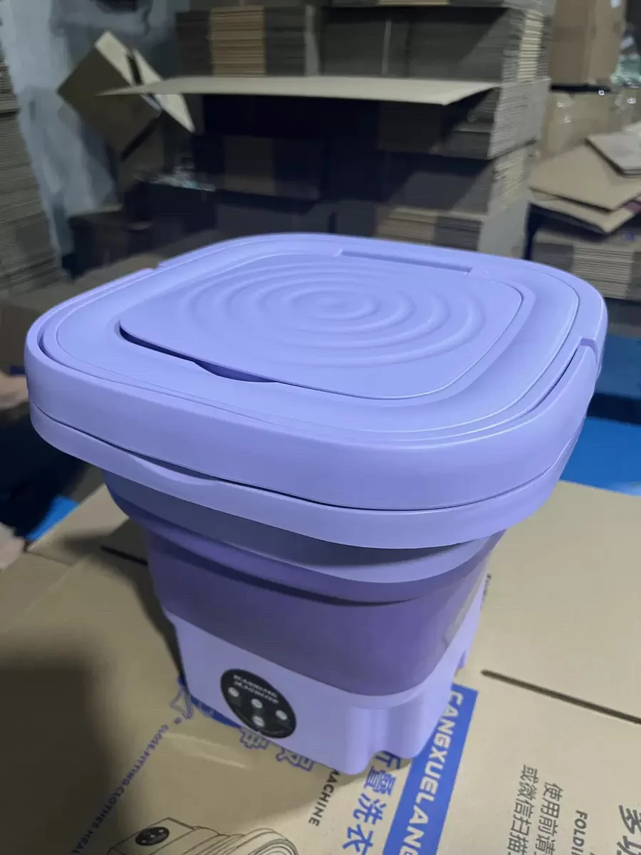 Portable Mini Folding Washing Machine for Baby Clothes Socks OEM