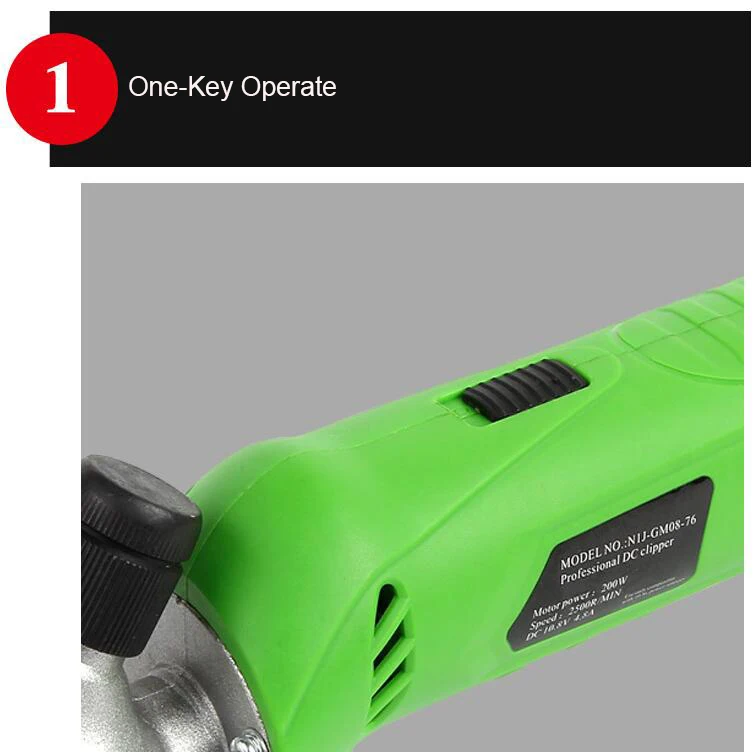 Rechargeable Sheep Wool Shearing Machine Cordless Sheep Shears Goat Hair Cutting Machine Hair