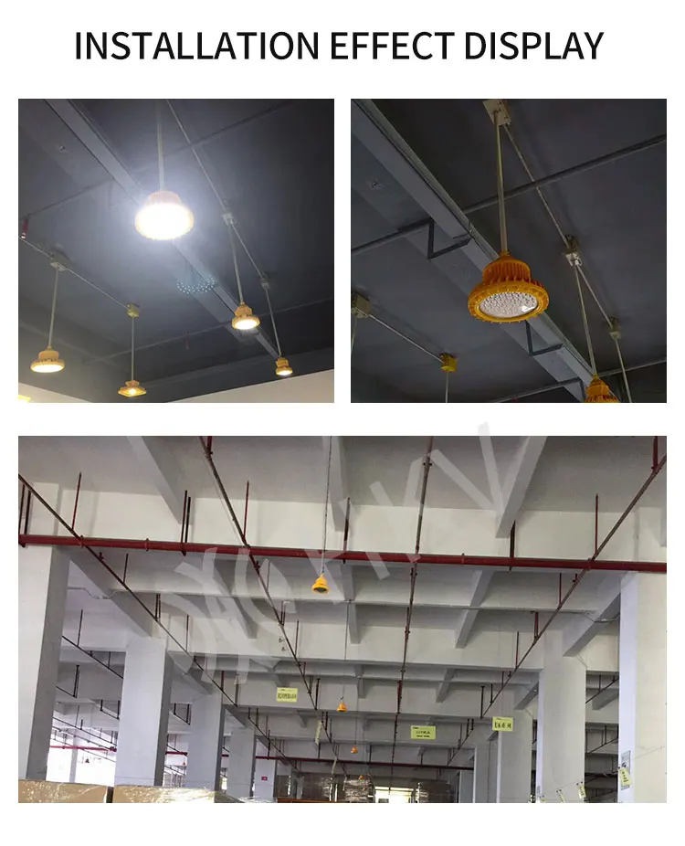 Ip66 Explosion Proof LED Light Fixture Work Light Die Casting Aluminum Housing