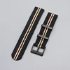 black white red-black buckle