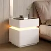 Blanc lait Verre noir avec tactile