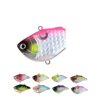 60mm Sinking Vibration Lure, 1/2 oz Treble Hook Swimbait, Laser Prism Reflective Hard Bait, Suitable for Fresh & Salt Water – Soft Lure – view 3