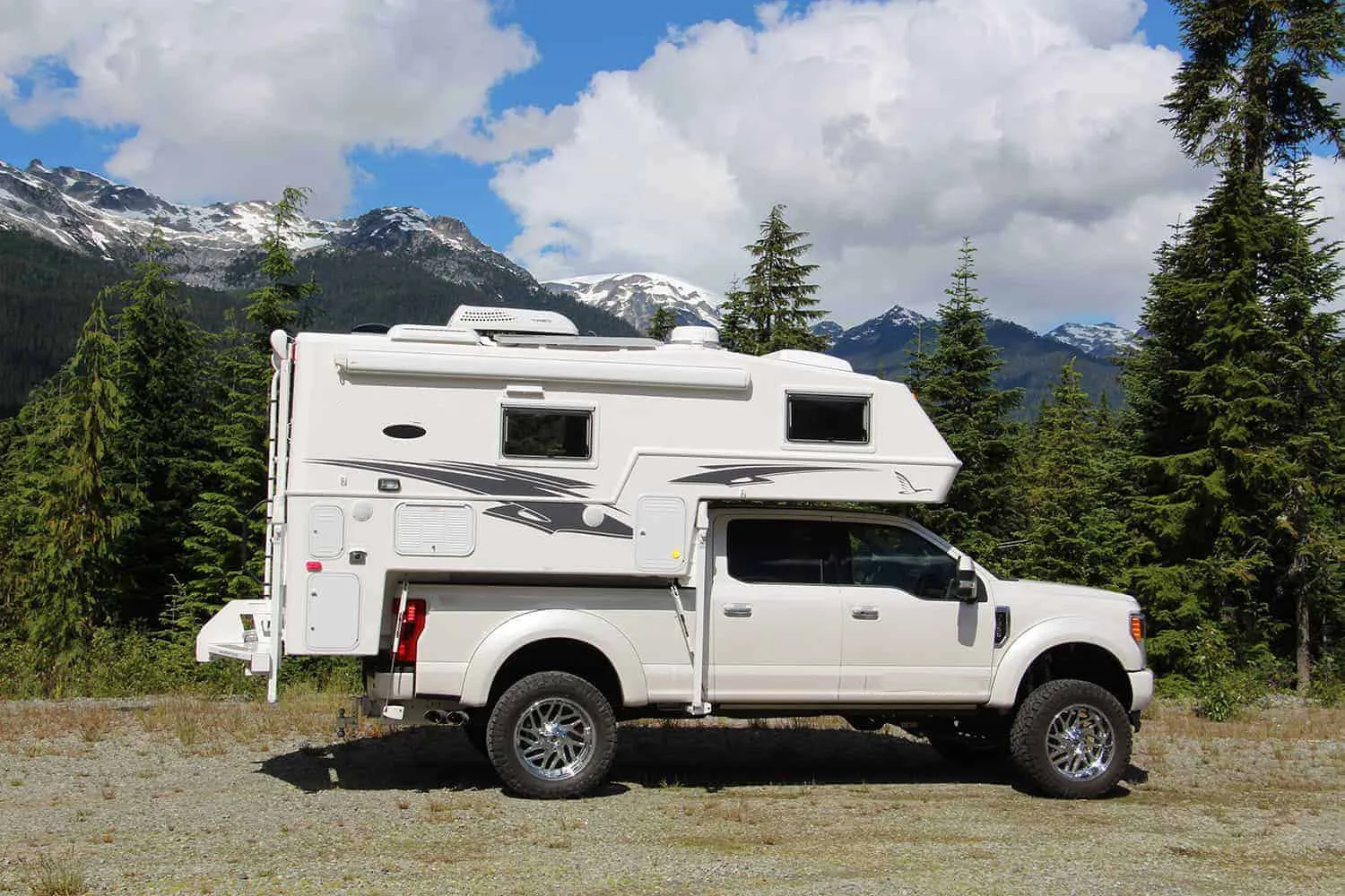 2023 New Slide in Pickup Travel Camper Pop up Tent Slide Custom Camper ...