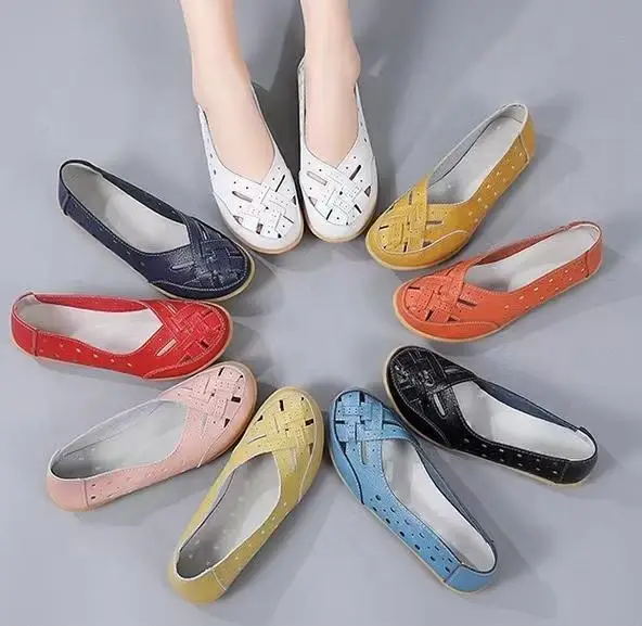 2024 женская обувь на плоской подошве новые летние босоножки с бантом европейские и американские большие женские шлепанцы