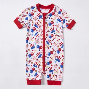 New Born Baby Products One Pieces Playsuits Jumpsuit Bamboo Baby Clothes Double Zipper Bodysuits Baby Rompers