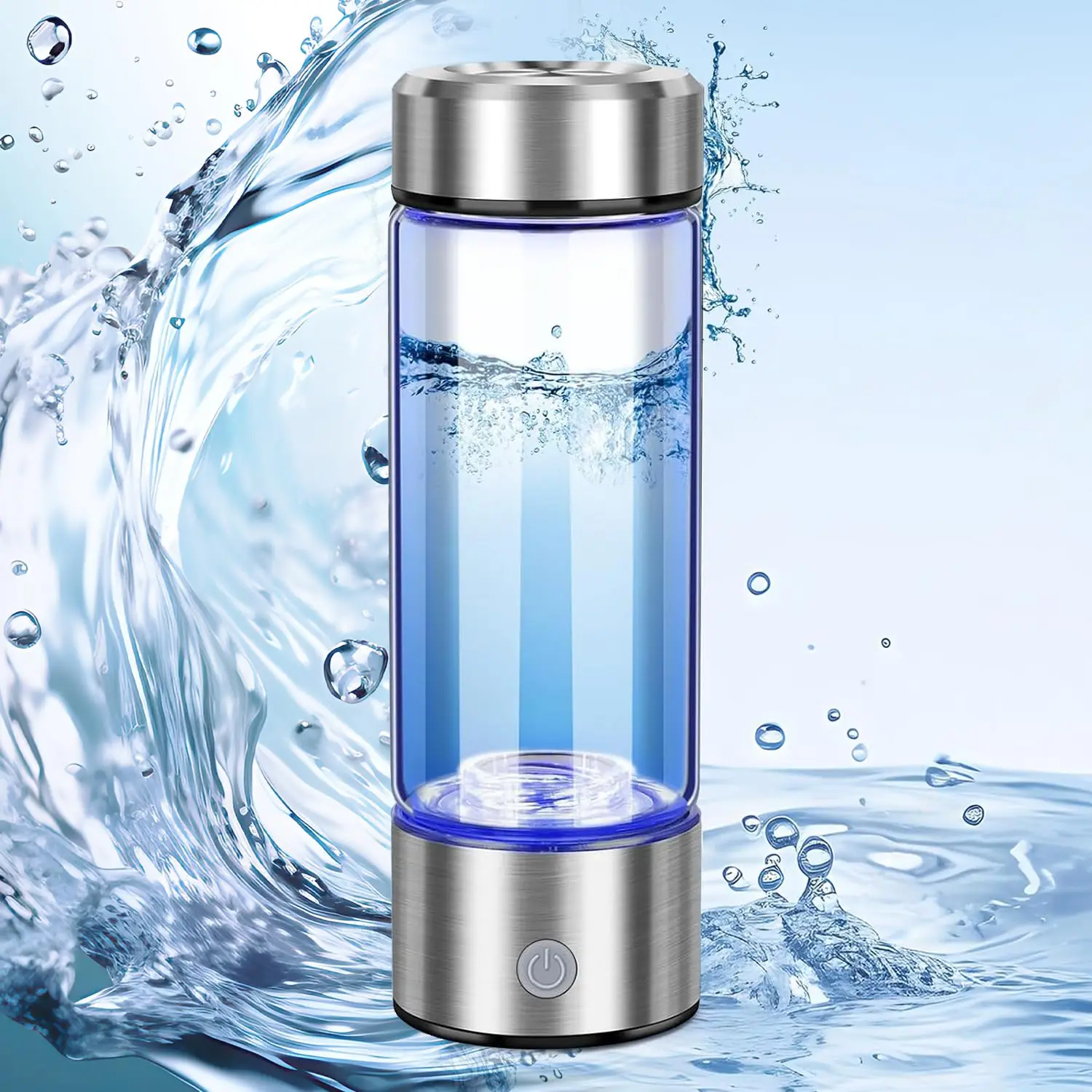 Hydrogen Water Bottle Portable Ion Water Bottle PEM SPE - View #9