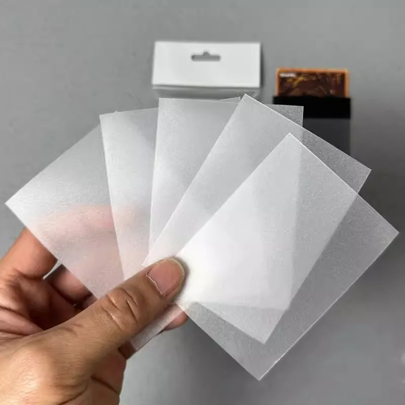Frosted Clear Plastic Card Sleeves - Protect Magic Tarot Cards