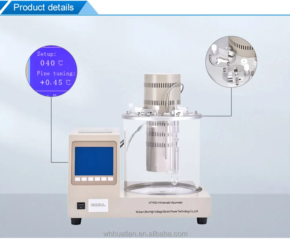 UHV-675 Automatic Kinematic Viscosity Tester| Alibaba.com