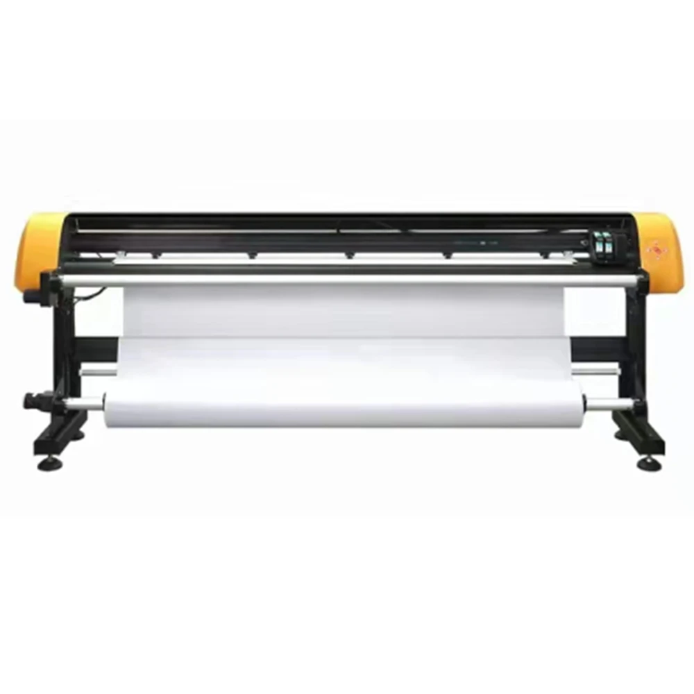 One and Dual Paper Roller CAD Inkjet Garment Plotter for Construction Works HP-GL File