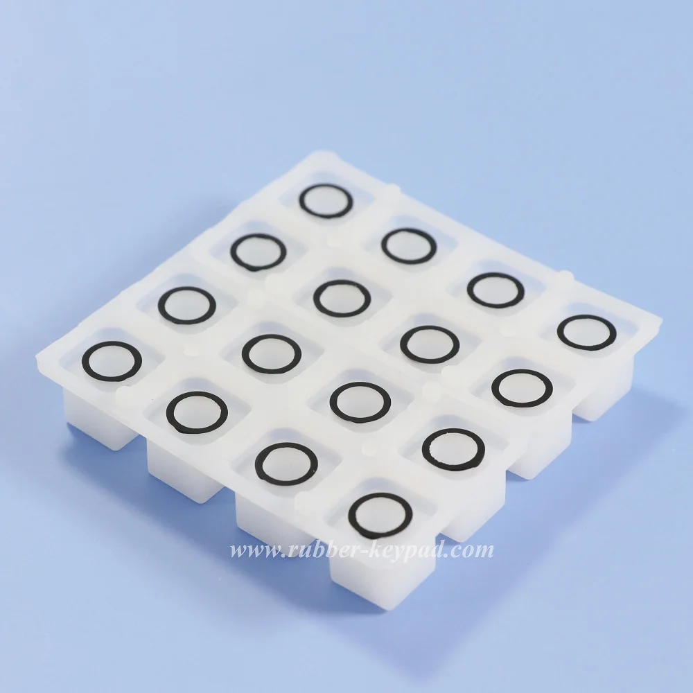 MIDI Silicone Rubber Contacts 4x4 Keypad with Backlight in Stock
