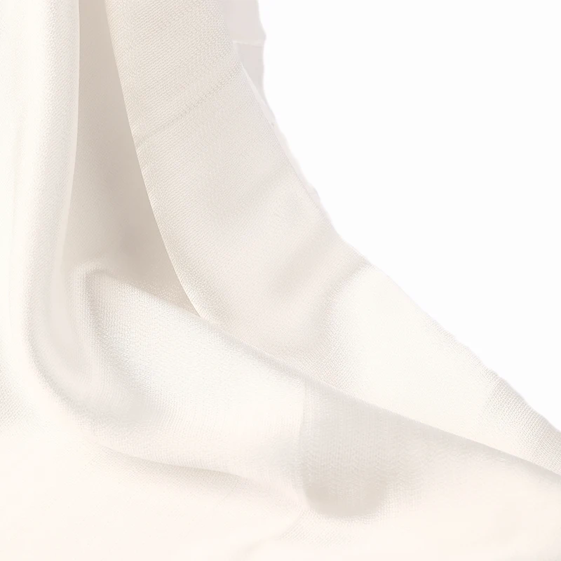 
 Wholesale Fragrant Crepe Plain Jacquard 114cm 33% Silk Fabric  