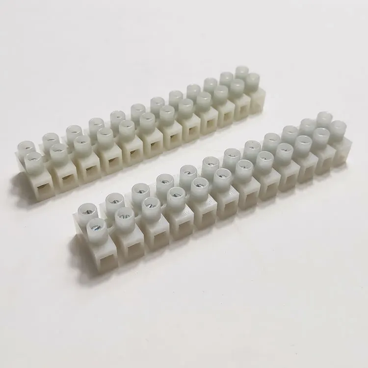 Клеммные колодки 50A 12 позиций PA14 приподнятый базовый тип