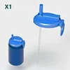 Blue (including straw) 1pc