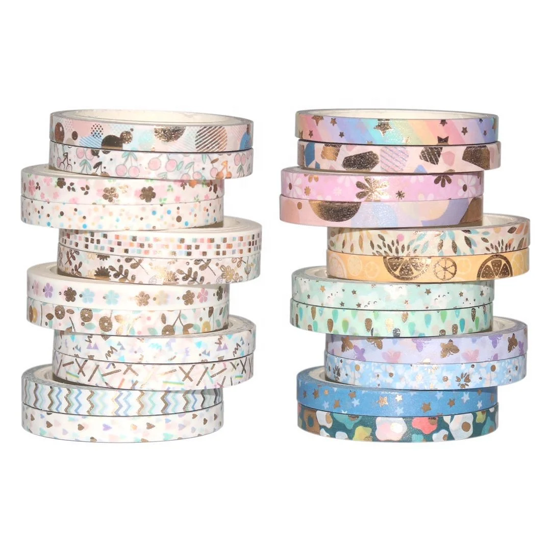 Washi Tape Gift W Scrapbook Tape Craft Supplies Wide for DIY Decorative Craft 