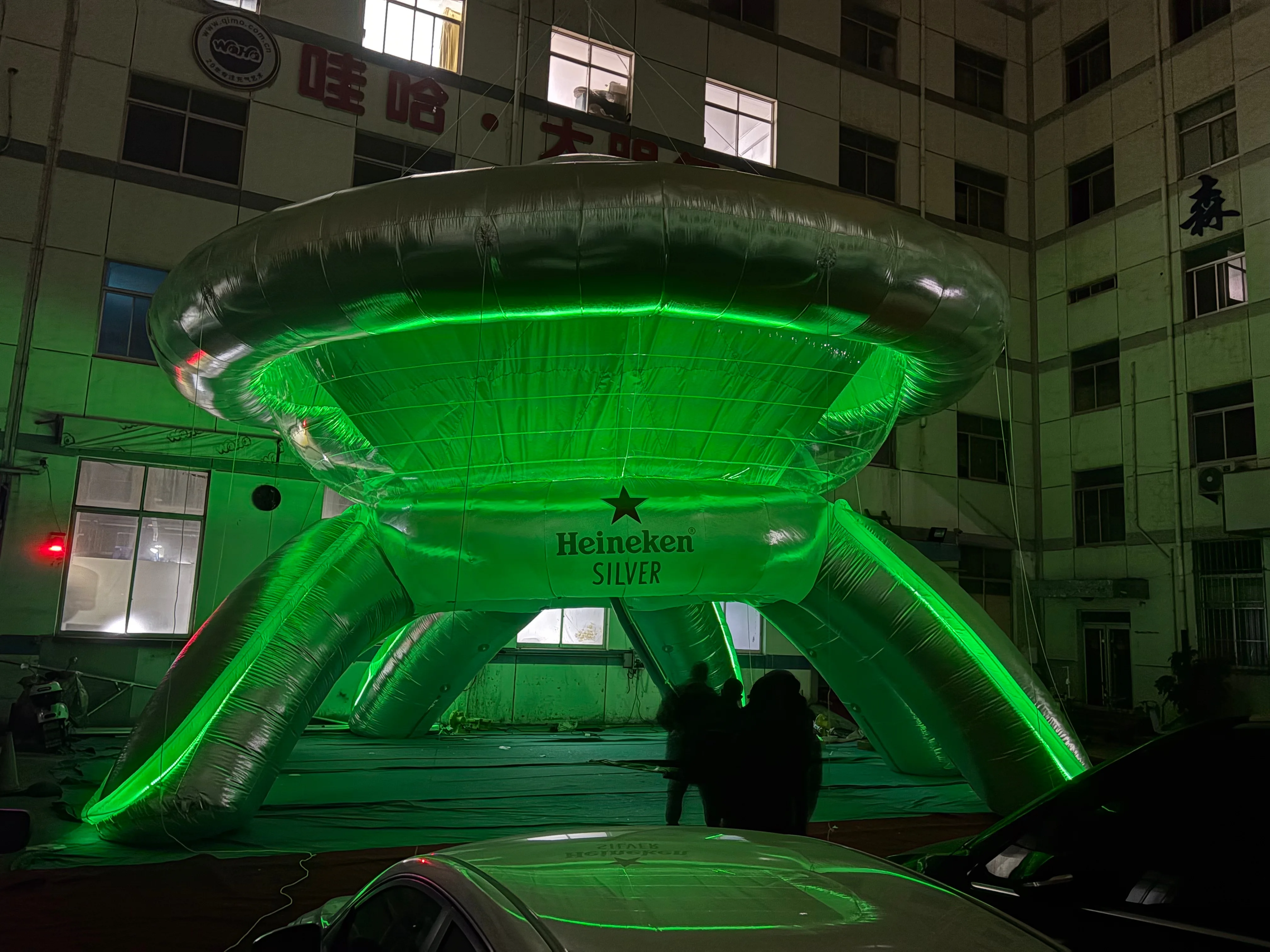 Premium Custom Sci-Fi UFO Inflatable, Long-Lasting Advertising Inflatable for Mall & Museum Themed Display