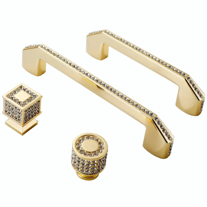 New arrive cabinet handle knob gold furniture hanldle hardware