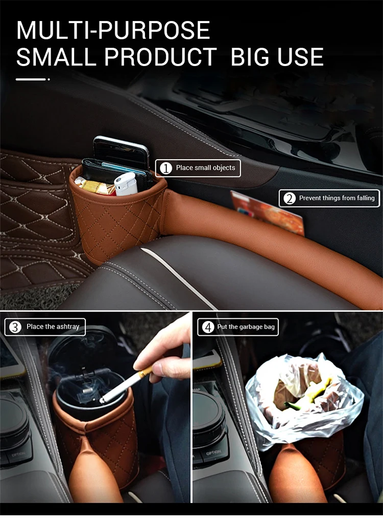 Rear Seat Storage Box With 10 Inch Table Stand And 9 Storage Pockets - View #8