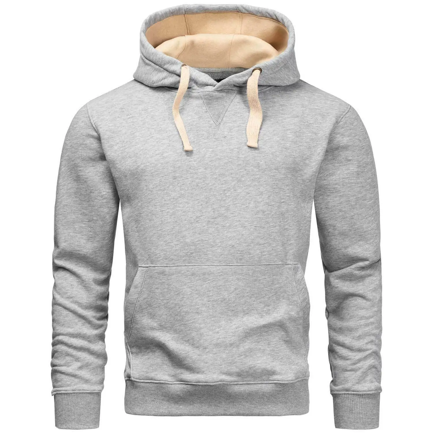 Men Thick Cotton Polyester Fleece 