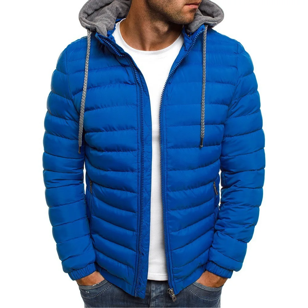 Street Wear Lightweight Zipper Up Coats Hoodies Outdoor Plus Size Men's ...