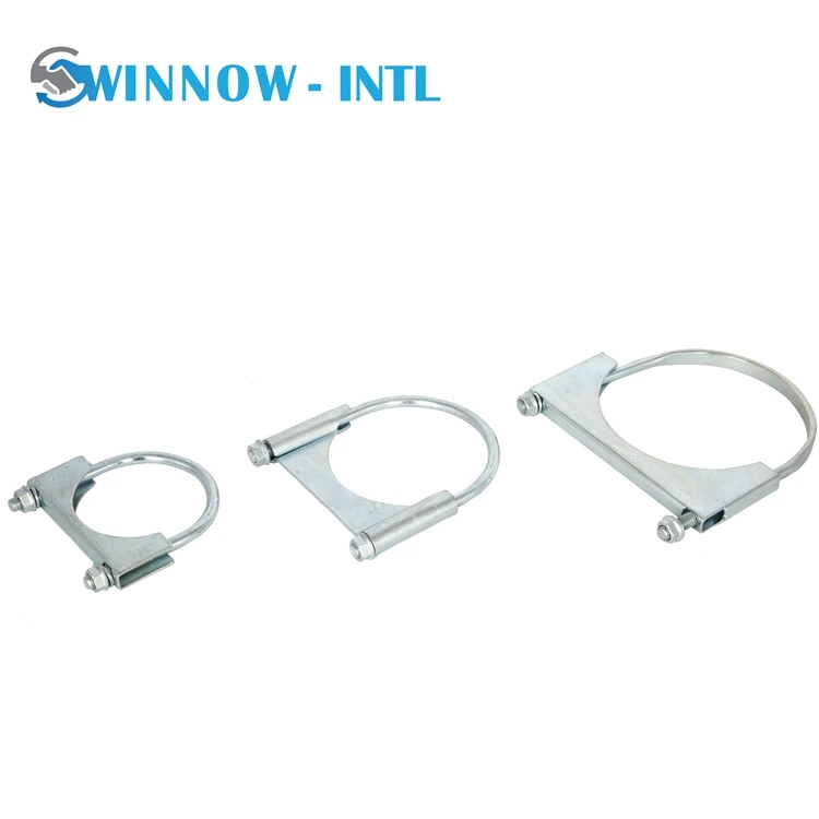 45/48 /52 /60/ 62/ 65/ 76/ 80 /95/ 102 мм Индивидуальный размер углеродистая сталь выхлопной U-образный болт зажим