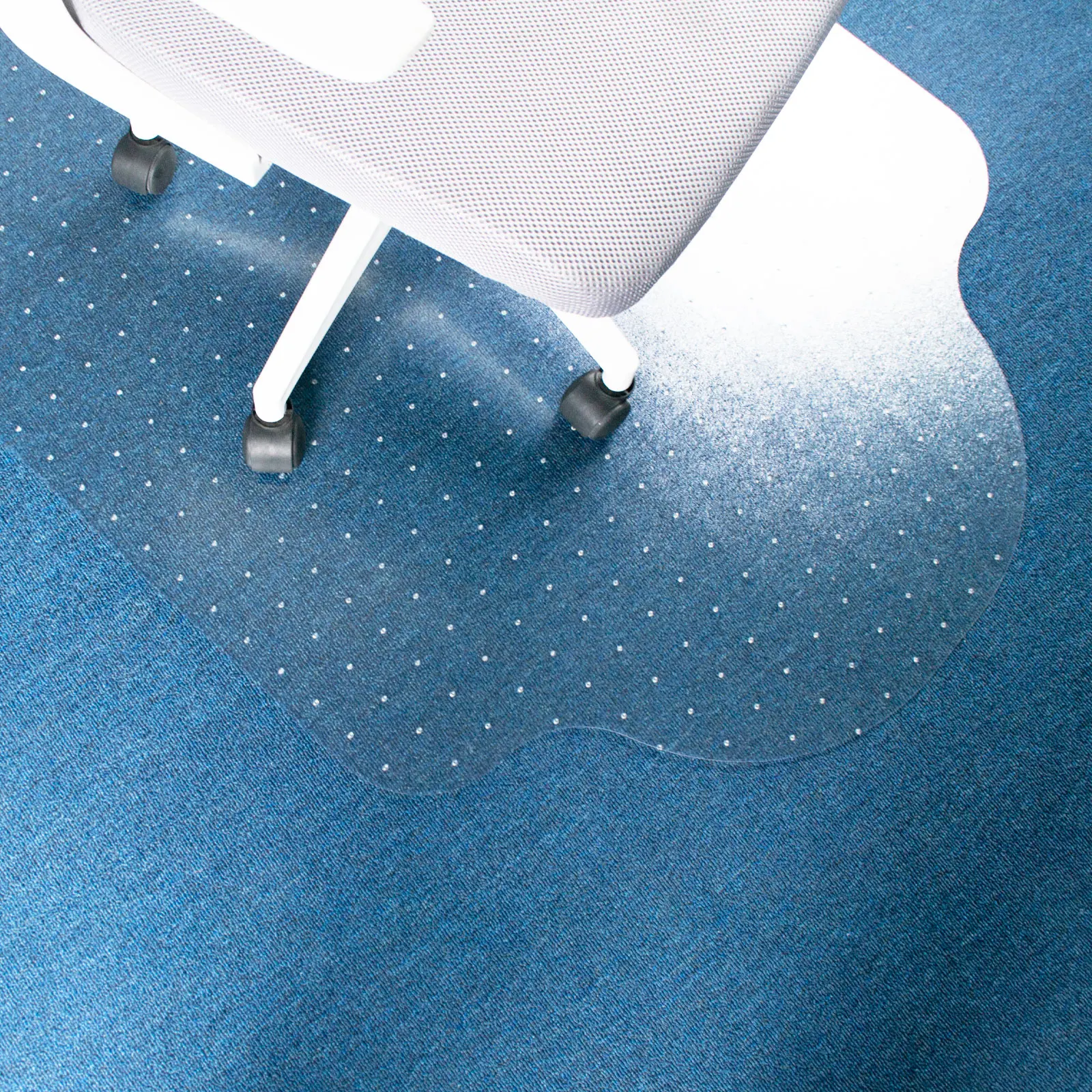 PET Chair Mat for Carpet Durable, Easy-Glide Protection