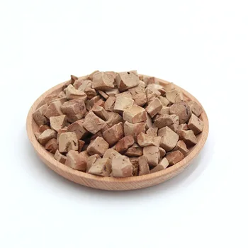Freeze-dried chicken liver pieces for pets Freeze-dried Cat snacks Wholesale pet food chicken freeze-dried duck liver pieces
