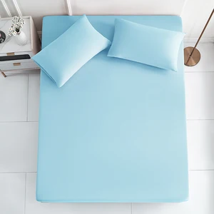 Custom  Bedding Bed Fitted Sheet Bottom Sheets Protective Cover Mattress Cover Bed Fitted Sheet