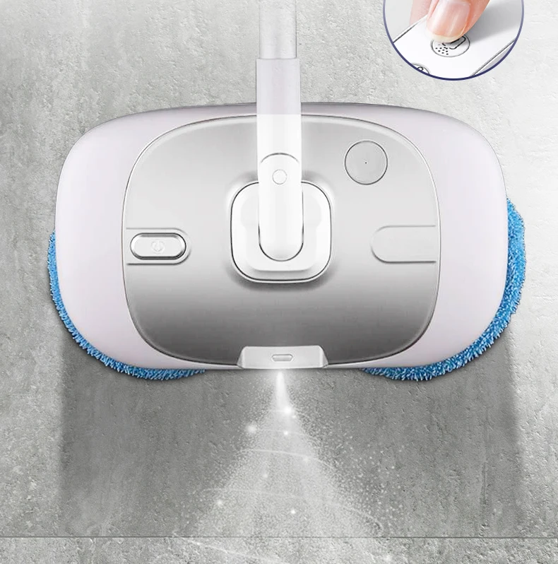 Electric Cleaning Floor Mop Professional Manufacture Cheap Household Cordless Mop Rectangle Folding Type