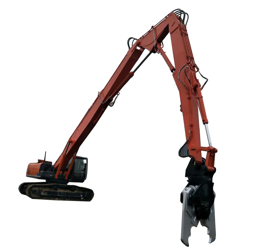 掘削機延長解体ロングリーチブームとアーム建設用| Alibaba.com