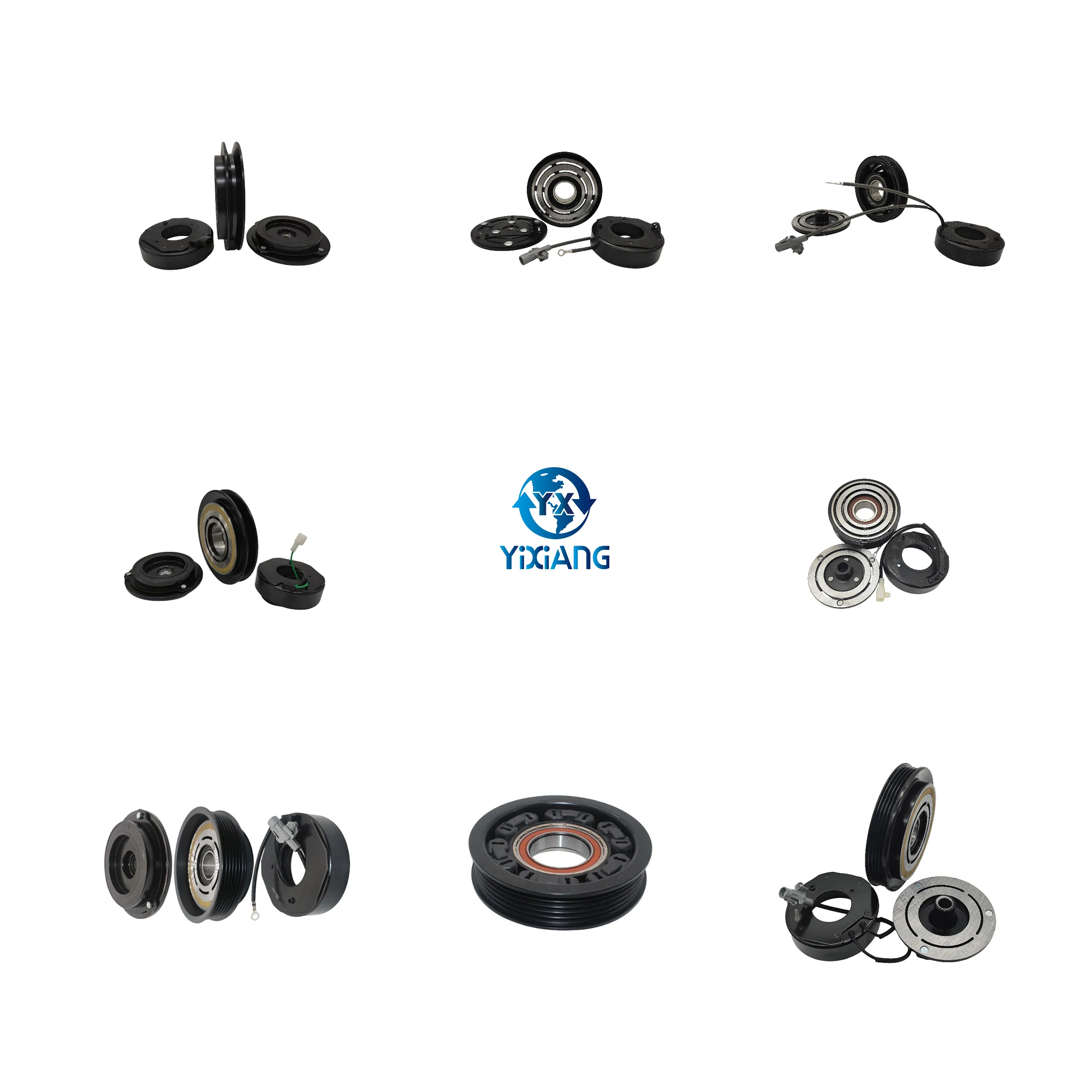 Auto AC Compressor Clutch for Toyota 2700 - 4PK-24V-120MM  Factory Direct Sales, 1year Warranty