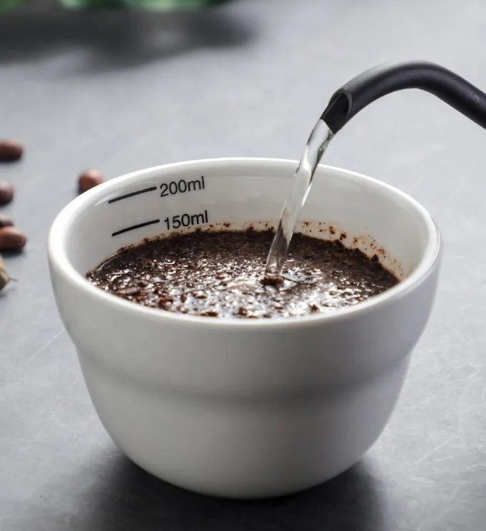 Zプロフェッショナルセラミックコーヒーカッピングボウル200mlコーヒー