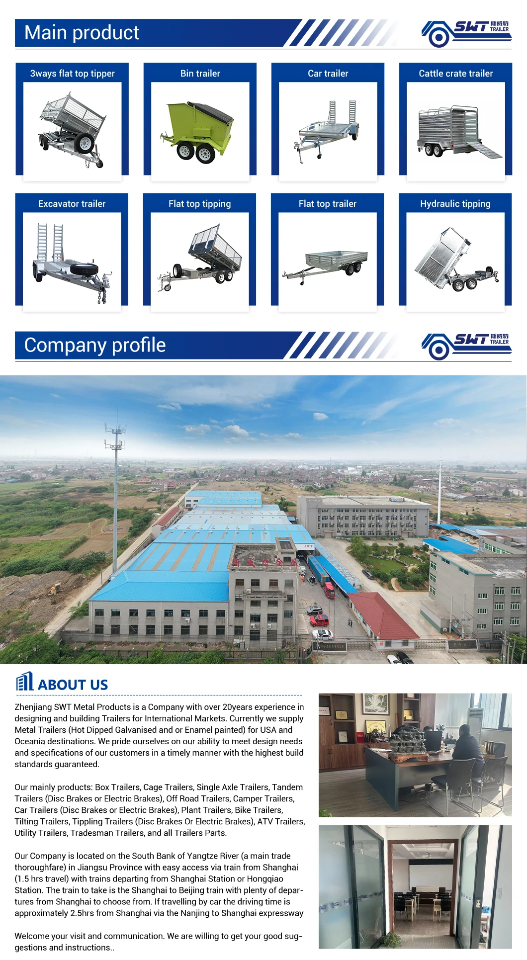 Single Axle Cage Trailer