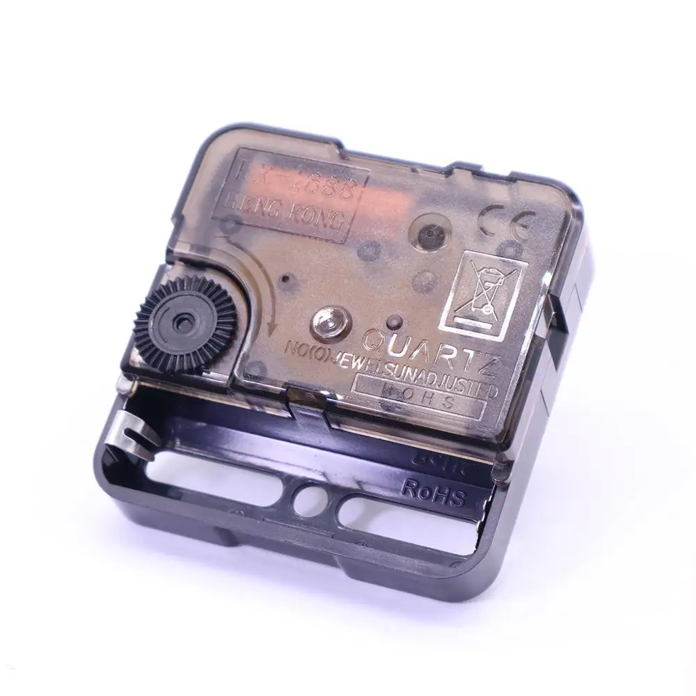 Sweep Silent Quartz Mechanical Wall Clock Movement 1688 for Art Deco Wall Clock,Mute,for Home and Office