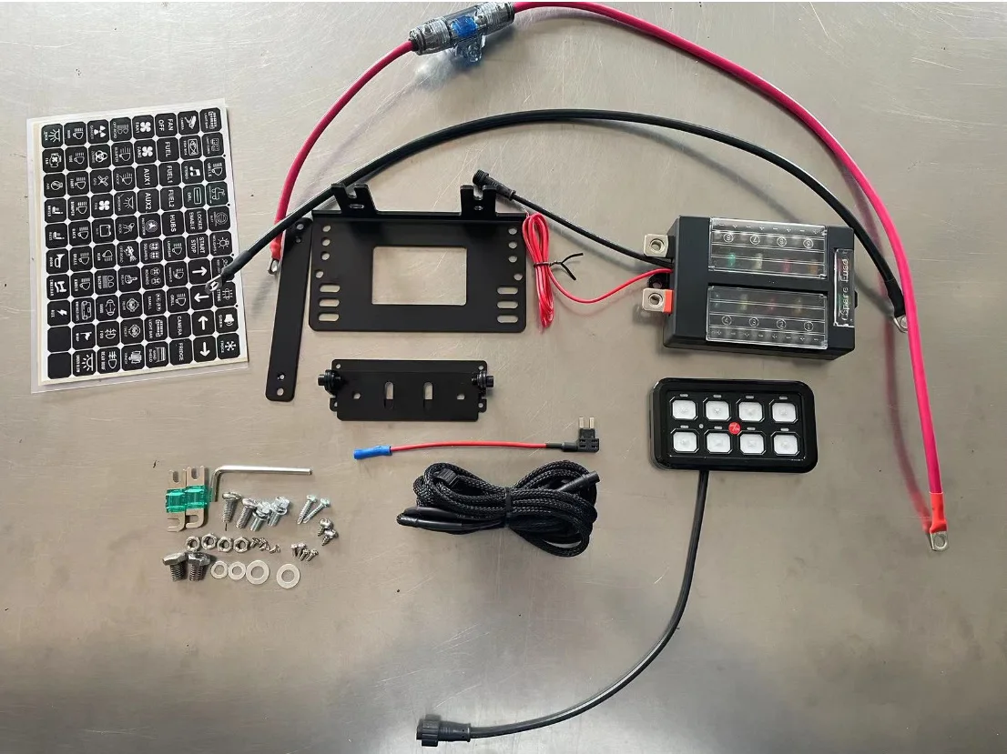 Universal Circuit Control Relay System Box With Automatic Dimmable On ...