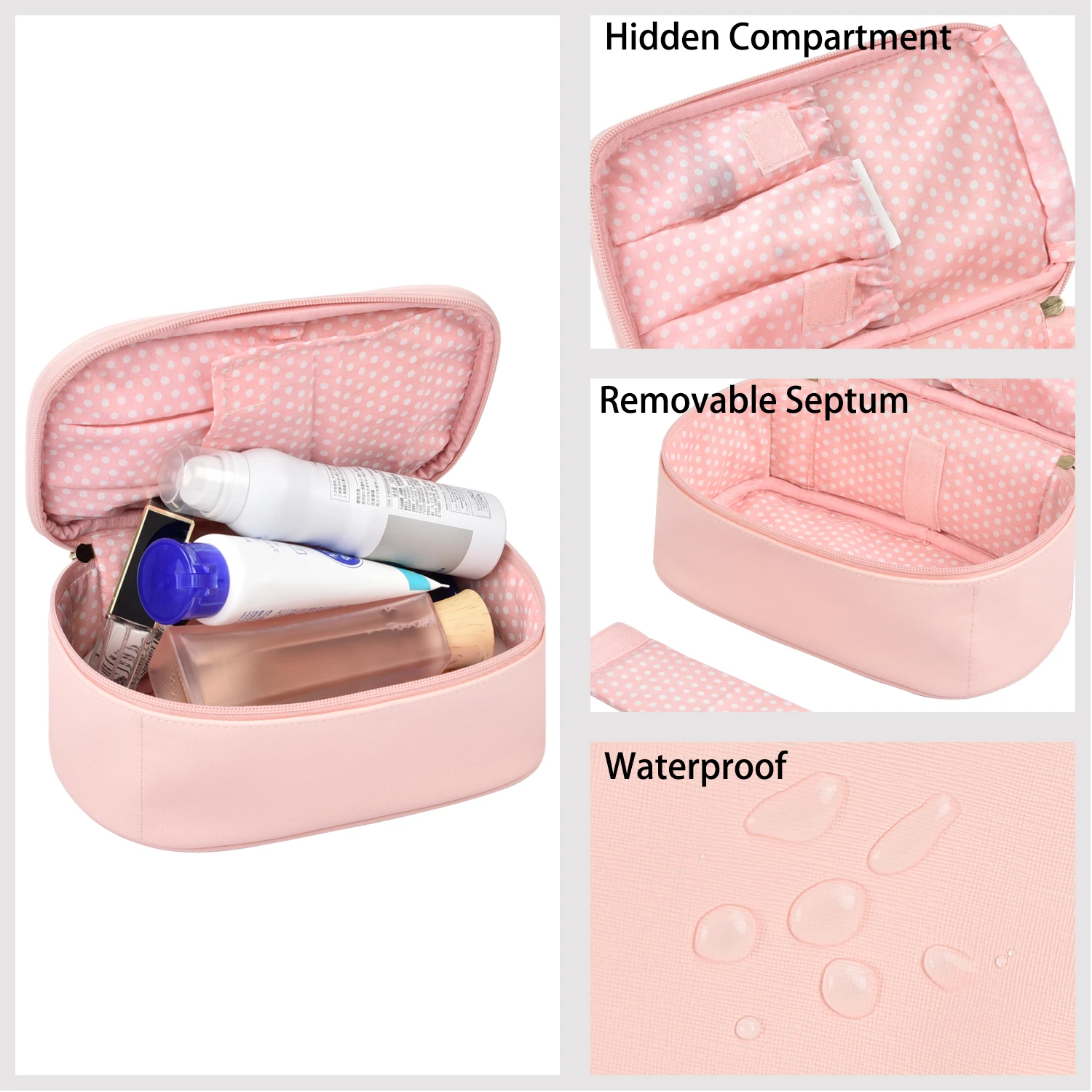 small travel cosmetic bag