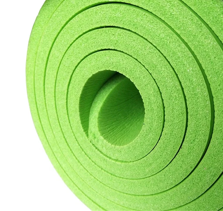 
 183*61 см 10 мм популярный товар высокая плотность Противоскользящий мягкий Противоскользящий экологически чистый NBR 10 мм коврик для йоги  