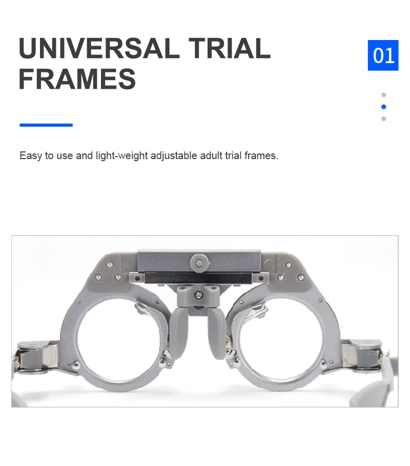 Rightway Brand Optical high quality trial lens frames TF-5470 trial frame