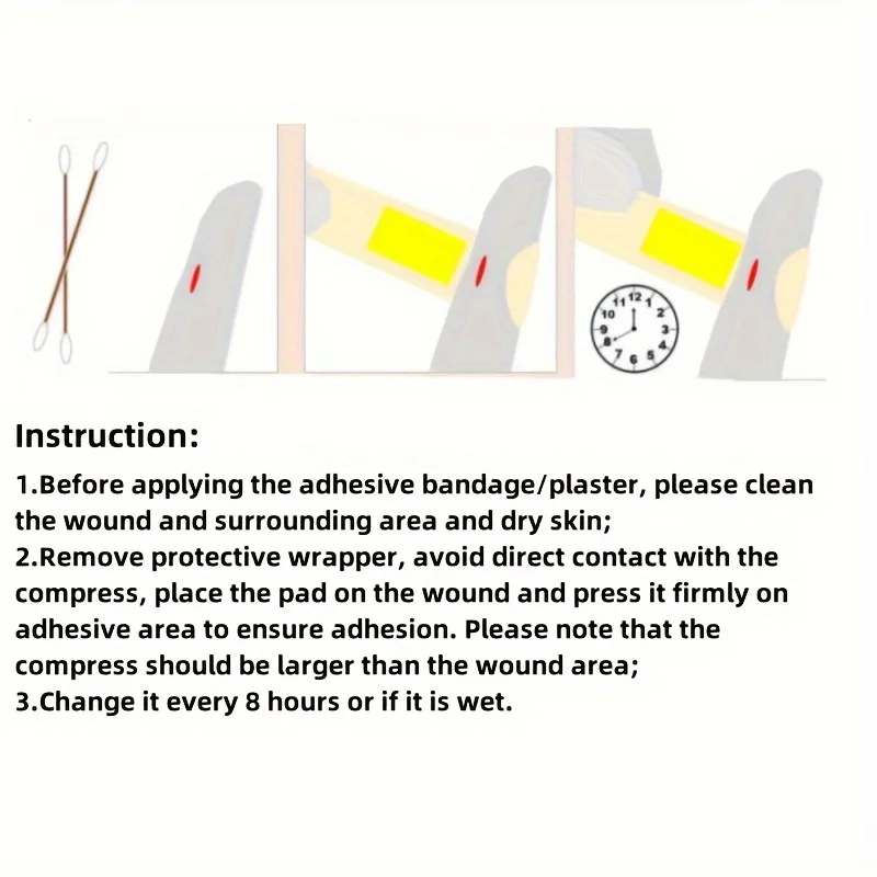 Generic Luminous Bandages Adhesive Set Glow-in-The-Dark Band Aid in Collectible Tin
