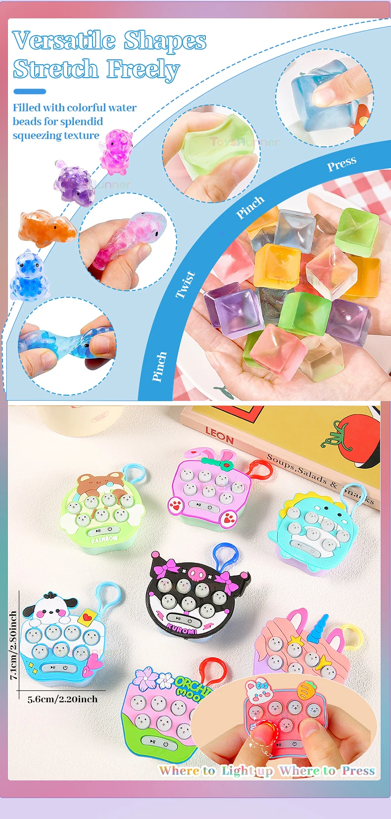 Kids Toys 2024 Pop Fidget Toys Set Spinners Custom Anti Anxiety Relief Kids Toys 2024 Pop Fidget Toys Set Spinners Custom Anti Anxiety Relief