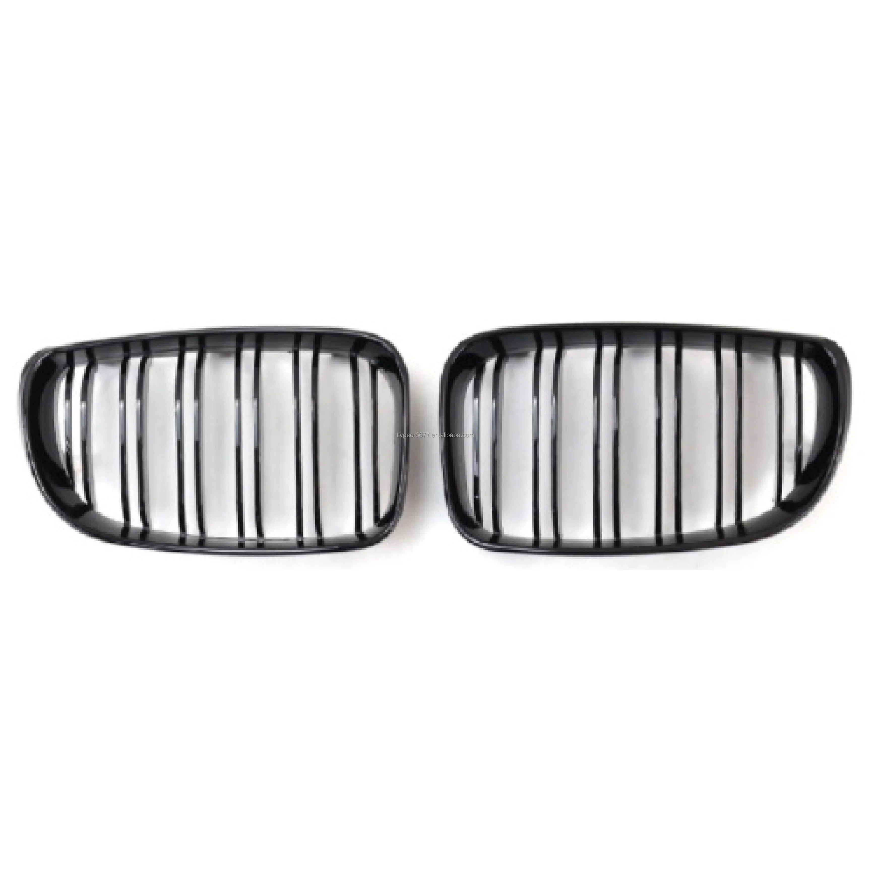 product tiypeor automotive double lines front bumper hood grille replacement three   color grill for bmw 1 series e87 e81 2008   2014-8
